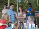 Reunion: Vickie, Paul, Diana & Joey
In the foreground: Livina, Jesse & Necia